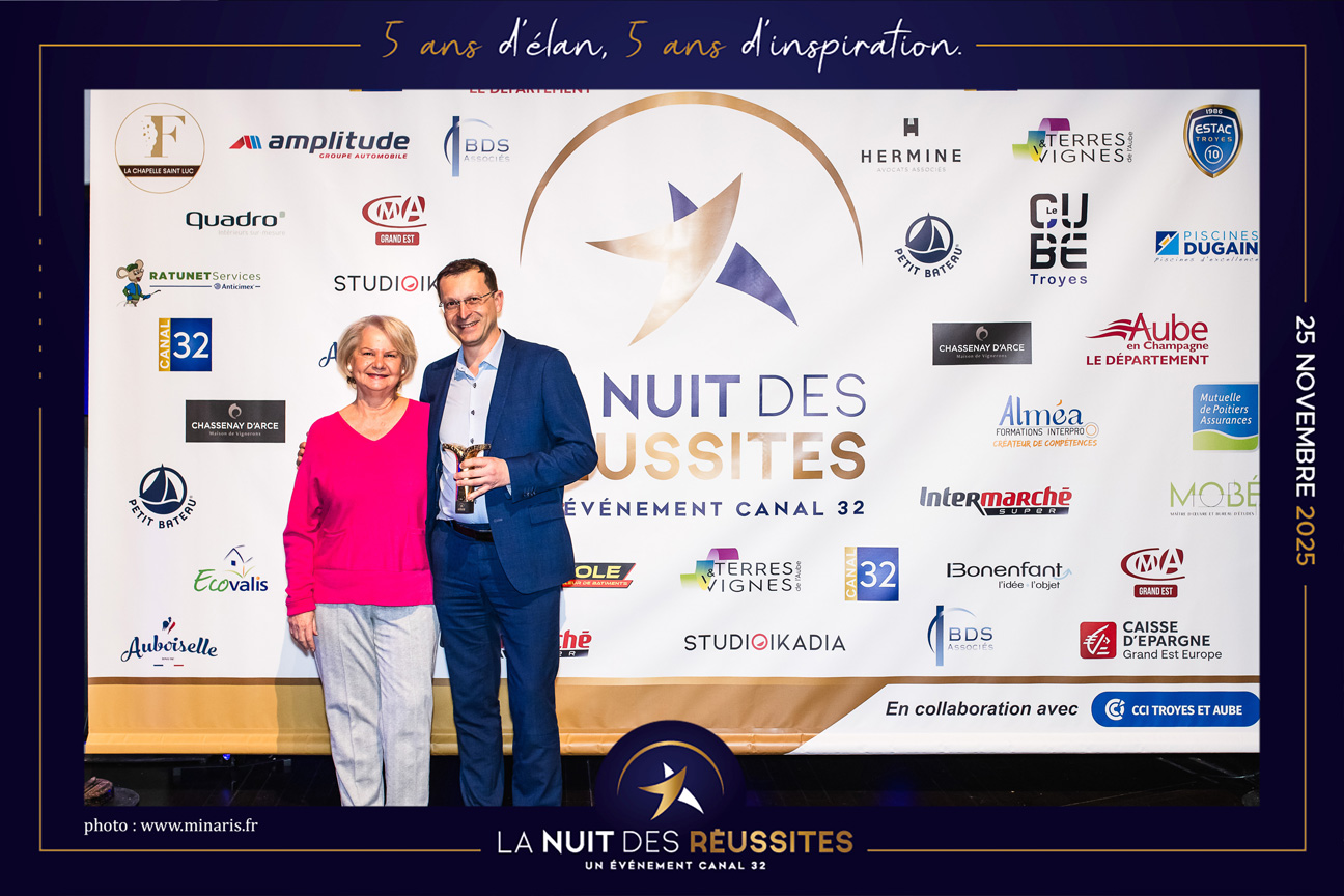 Fabien Forgeot, Directeur Établissement et Opérations chez ASSA ABLOY site de Ste Savine, lauréat du trophée de l'insertion professionnelle 2025