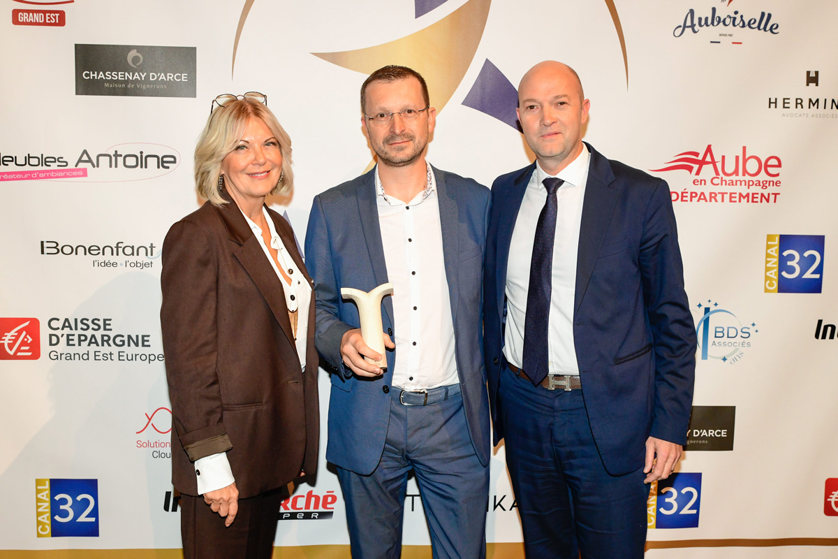 Fabien Forgeot, Directeur Établissement et Opérations chez ASSA ABLOY site de Ste Savine, lauréat du trophée de l'insertion professionnelle 2025